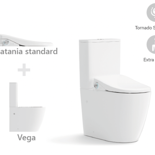 TOILETS - Lafeme Catania Standard Vega Toilet Suite
