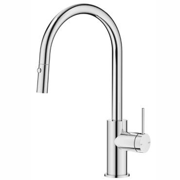 Mica Pull Out Sink Mixer - Chrome