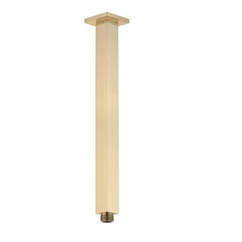 SHOWERS - Cresta Ceiling Arm - 300/450mm - Brushed Gold