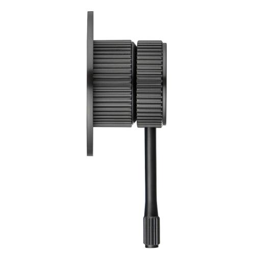 TAPWARE - Mica Fluted Shower Mixer - Gunmetal