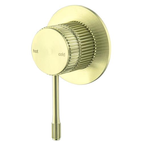 TAPWARE - Mica Fluted Shower Mixer - French Gold
