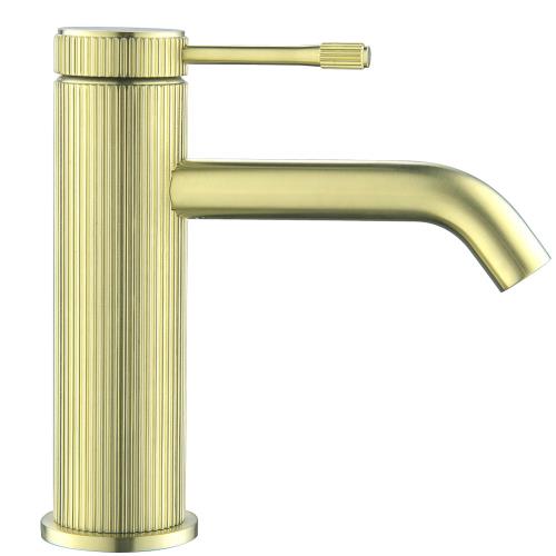TAPWARE - Mica Fluted Basin Mixer - French Gold