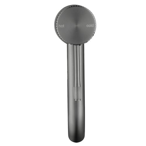 TAPWARE - Mica Fluted Basin Mixer - Gunmetal