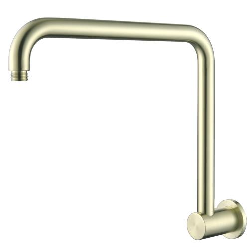 SHOWERS - Mica Gooseneck Shower Arm - French Gold