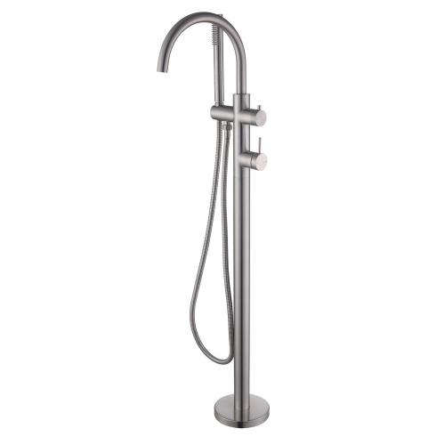 TAPWARE - Mica Freestanding Bath Fillers - Brushed Nickel