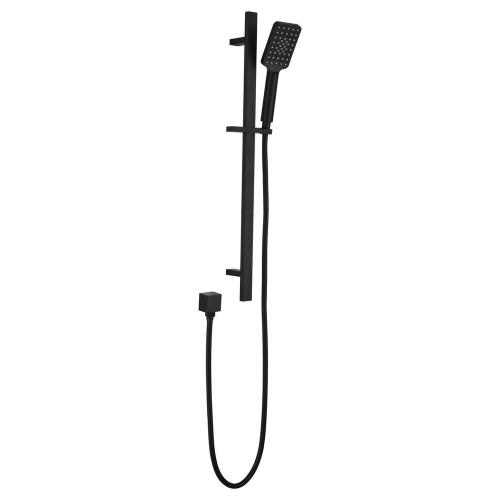 SHOWERS - Cresta Single Shower Rail - Black
