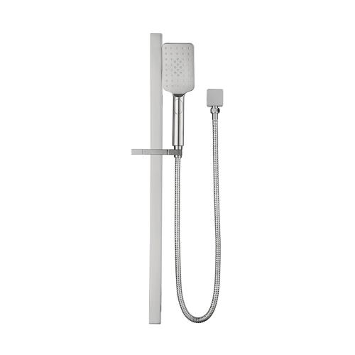 SHOWERS - Cresta Single Shower Rail - Brushed Nickel