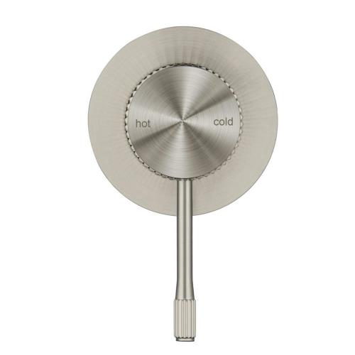 TAPWARE - Mica Fluted Shower Mixer - Brushed Nickel
