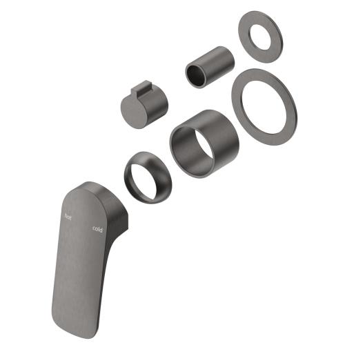 TAPWARE - Kaza Shower Mixer Diverter - 2P - Gunmetal