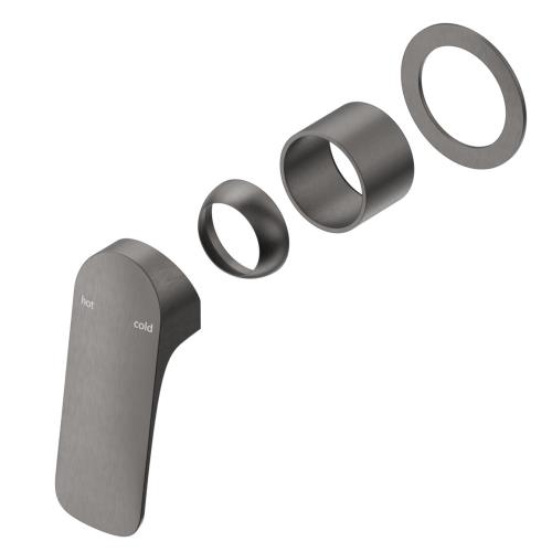 TAPWARE - Kaza Shower Mixer - Round Plate - Gunmetal