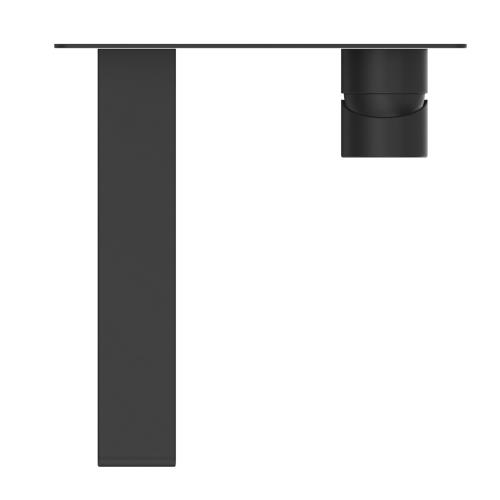 TAPWARE - Beki Wall-Spout Combo Single Plate- Black