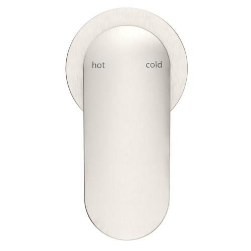 TAPWARE - Lantra Shower Mixer - Round Plate - Brushed Nickel