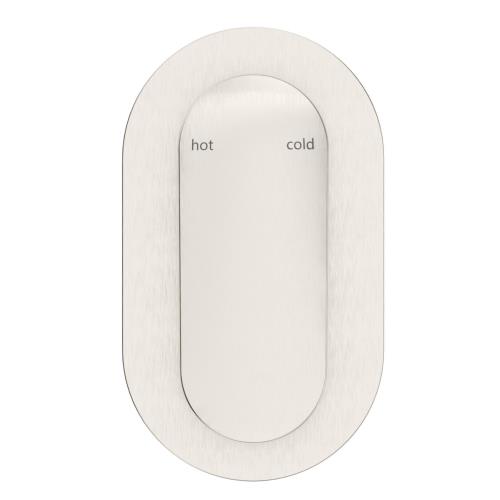 TAPWARE - Lantra Shower Mixer - Oval Plate - Brushed Nickel