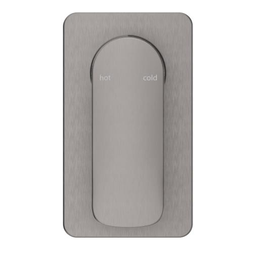 TAPWARE - Kaza Shower Mixer - Square Plate - Gunmetal