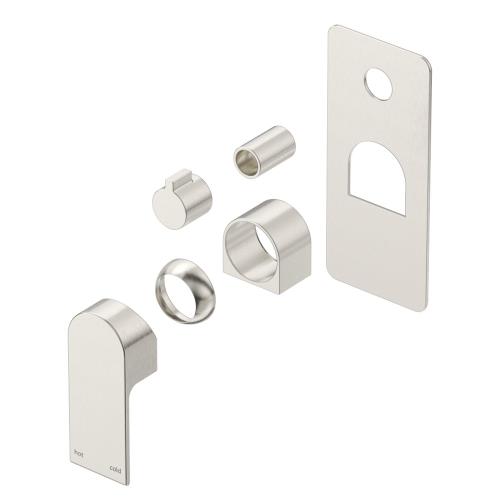 TAPWARE - Beki Shower Mixer - Square Plate - Brushed Nickel