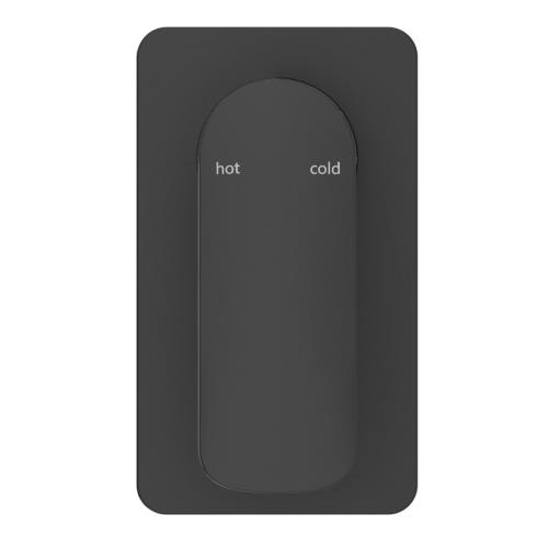 TAPWARE - Kaza Shower Mixer - Square Plate - Black