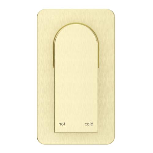 TAPWARE - Beki Shower Mixer - Square Plate - French Gold
