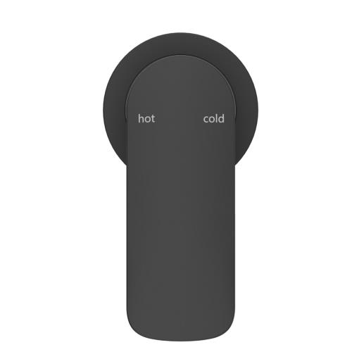 TAPWARE - Kaza Shower Mixer - Round Plate - Black