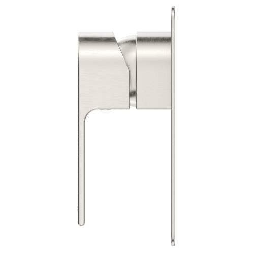 TAPWARE - Beki Shower Mixer - Square Plate - Brushed Nickel