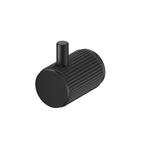 ACCESSORIES - Mica Fluted Robe Hook - Black