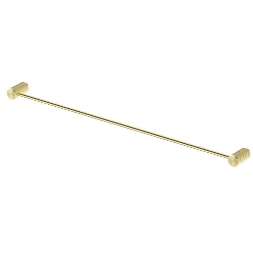 ACCESSORIES - Mica Fluted Single Towel Rail - French Gold