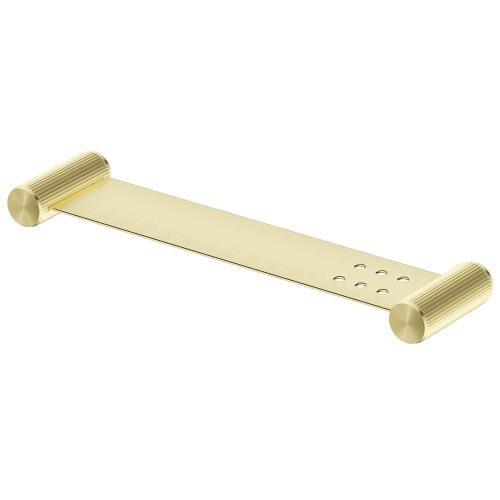ACCESSORIES - Mica Fluted Stainless Shelf - 400mm - French Gold