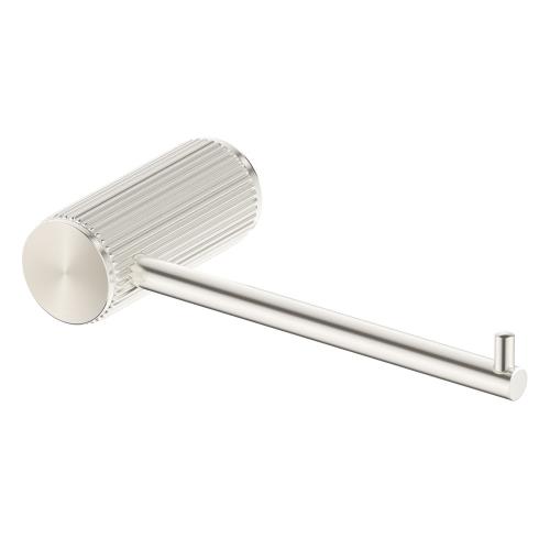 ACCESSORIES - Mica Fluted Toilet Paper Holder - Brushed Nickel