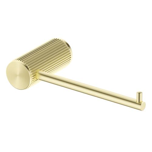 ACCESSORIES - Mica Fluted Toilet Paper Holder - French Gold