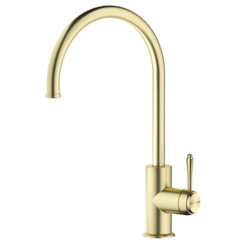 TAPWARE - Mica Heritage Gooseneck Sink Mixer - French Gold