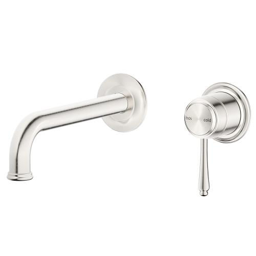 TAPWARE - Mica Heritage Wall-Spout Combo - Brushed Nickel