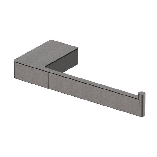 ACCESSORIES - Milos Toilet Paper Holder - Gun Metal Grey