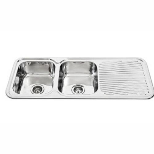 KITCHEN & LAUNDRY - 1180 Double Bowl Kitchen Sink - 