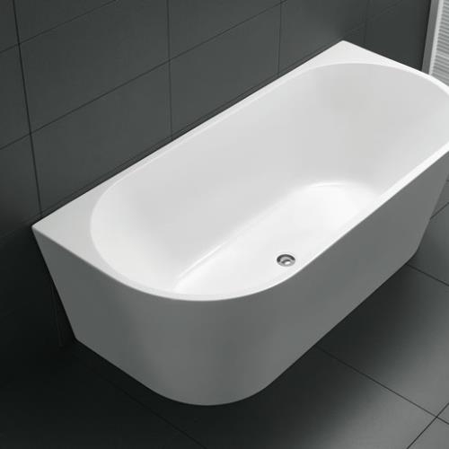 BATHS - ATLANTA Wall Faced Free Standing Bath Tub
