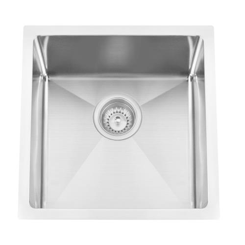 KITCHEN & LAUNDRY - Atlas Single Bowl Under Mount Sink - Stainless Steel