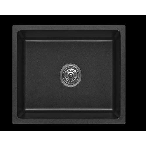 KITCHEN & LAUNDRY - BLACK Single Bowl Sink - 