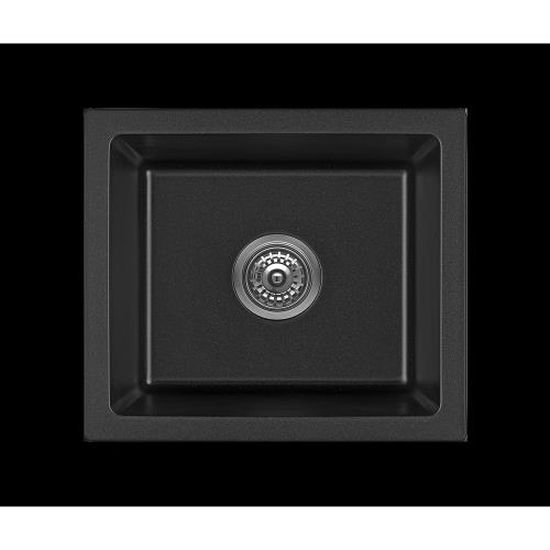 KITCHEN & LAUNDRY - BLACK Single Bowl Sink - 