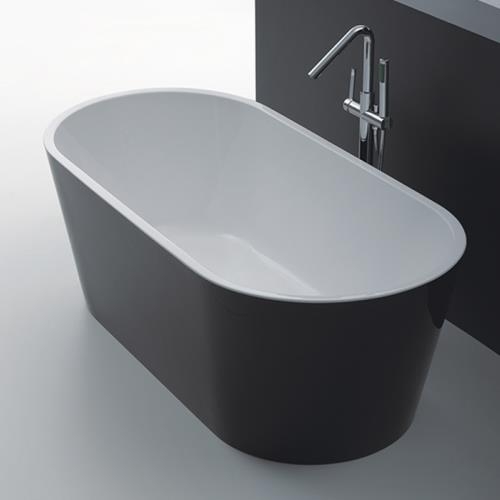 BATHS - COOPER Free Standing Black Bath Tub
