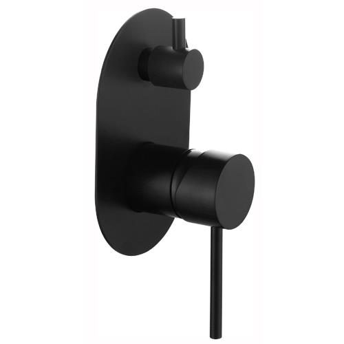 TAPWARE - Ideal Wall Mixer with Diverter - Black - 