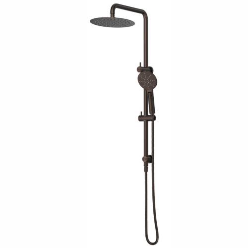 TAPWARE - Mica Double Shower on Rail - Dusk Bronze