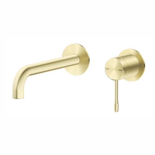 TAPWARE - Mica Fluted Wall-Spout Combo - French Gold