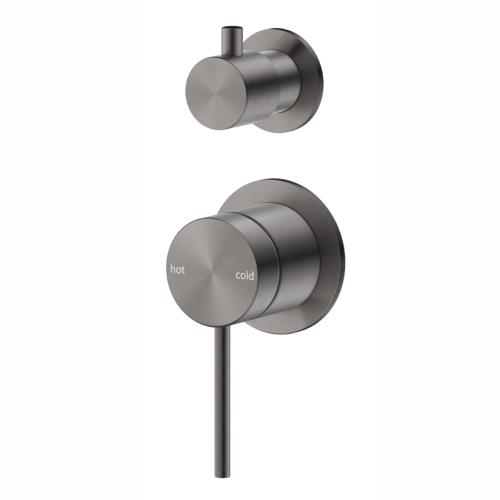 TAPWARE - Mica Shower Mixer w/ Diverter - Gun Metal Grey