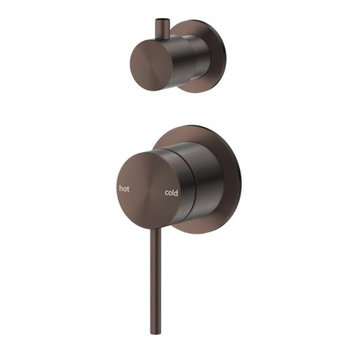 TAPWARE - Mica Shower Mixer w/ Diverter - Dusk Bronze