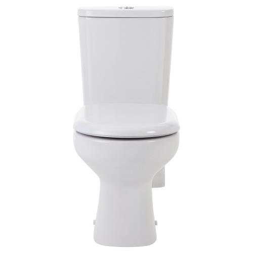TOILETS - Petra Close Coupled Right Skew Toilet Suite - 